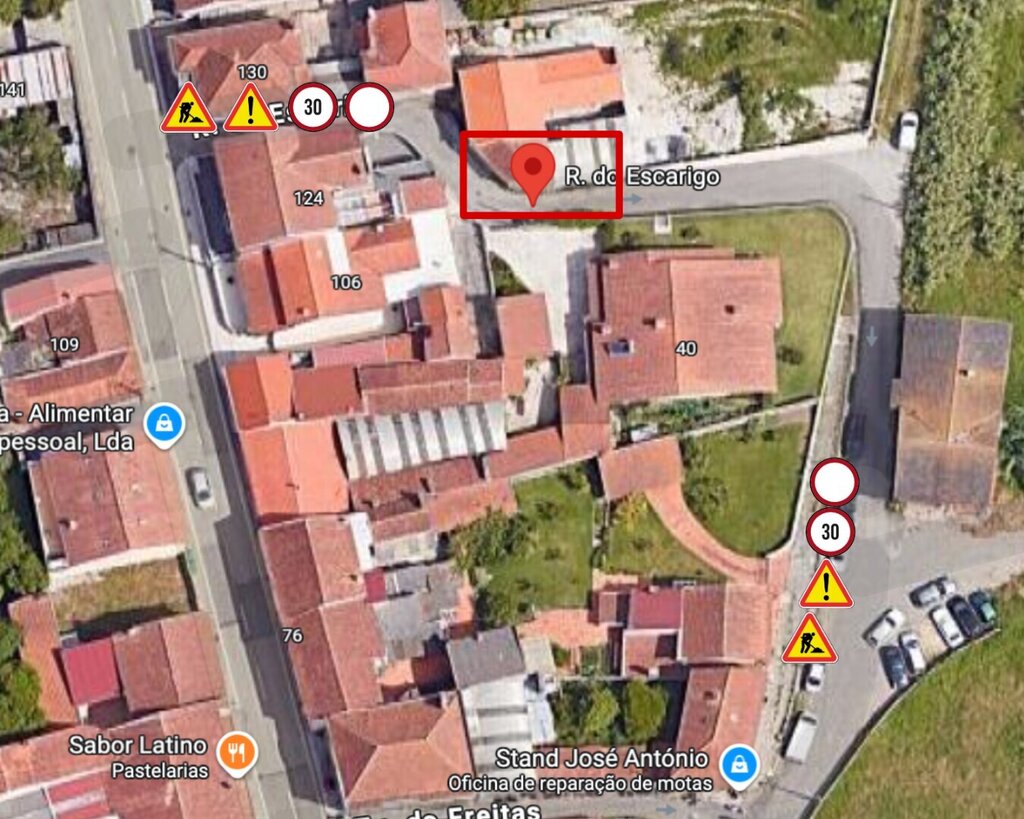 AVISO – INTERRUPÇÃO DE TRÂNSITO - RUA DO ESCARIGO 128 - VAGOS