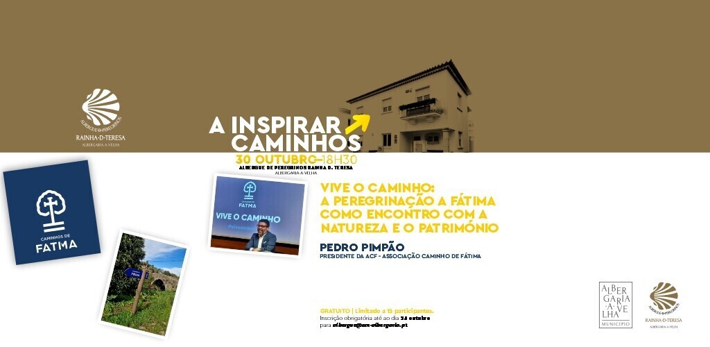 Peregrinação a Fátima é tema da próxima sessão “A Inspirar Caminhos”