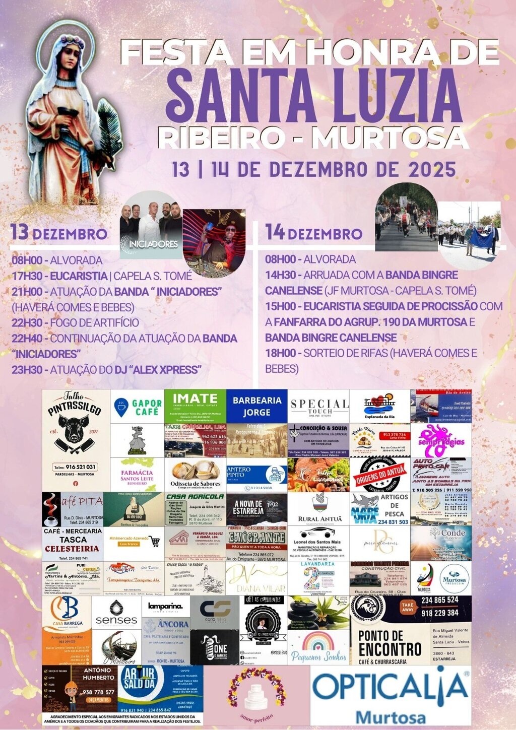 FESTA EM HONRA DE SANTA LUZIA