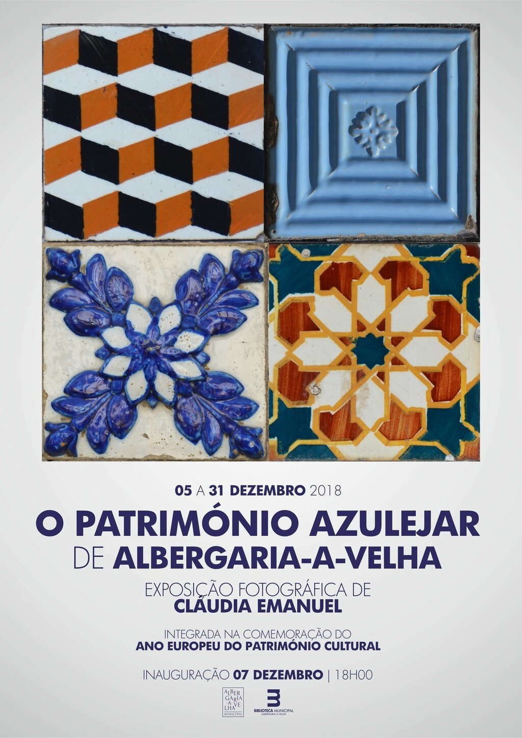 Património Azulejar de Albergaria-a-Velha é tema de exposição na Biblioteca Municipal