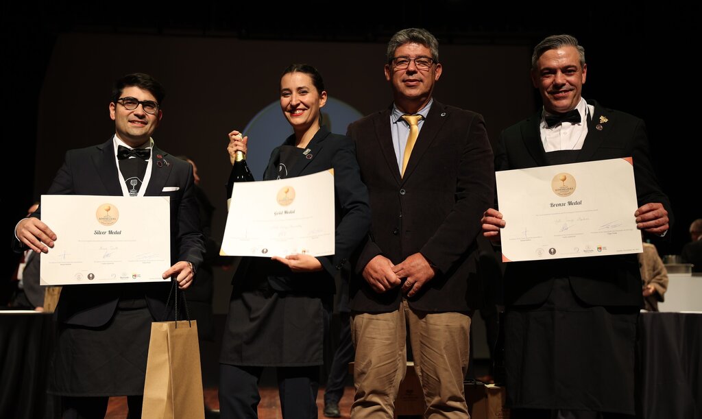 Final do 1º concurso Ibérico de Sommeliers