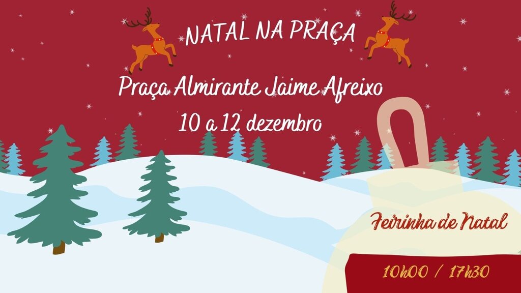 NATAL NA PRAÇA - 10 a 12 dezembro 2025