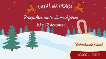 NATAL NA PRAÇA - 10 a 12 dezembro 2025