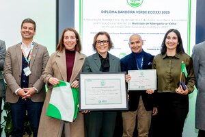 Município recebeu Galardão Bandeira Verde ECOXXI 2025