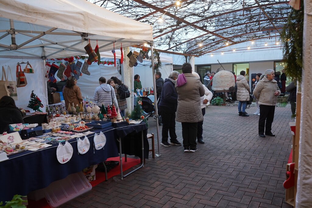 Mercadinho de Natal na Casa‑Museu Gandaresa juntou centenas de visitantes