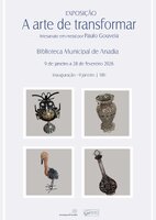 Exposição “A arte de transformar artesanato em metal”