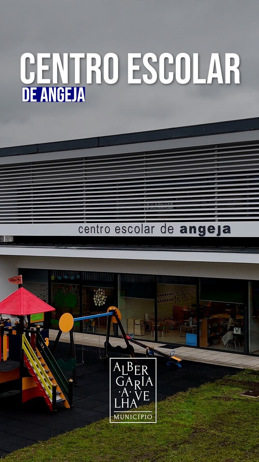 Município investe perto de meio milhão de euros no Centro Escolar de Angeja 