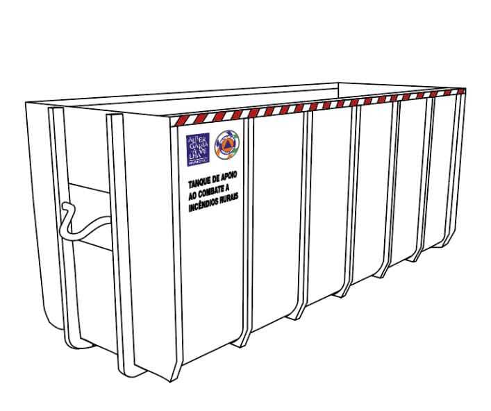 Município reforça combate a incêndios com instalação de tanques móveis de água