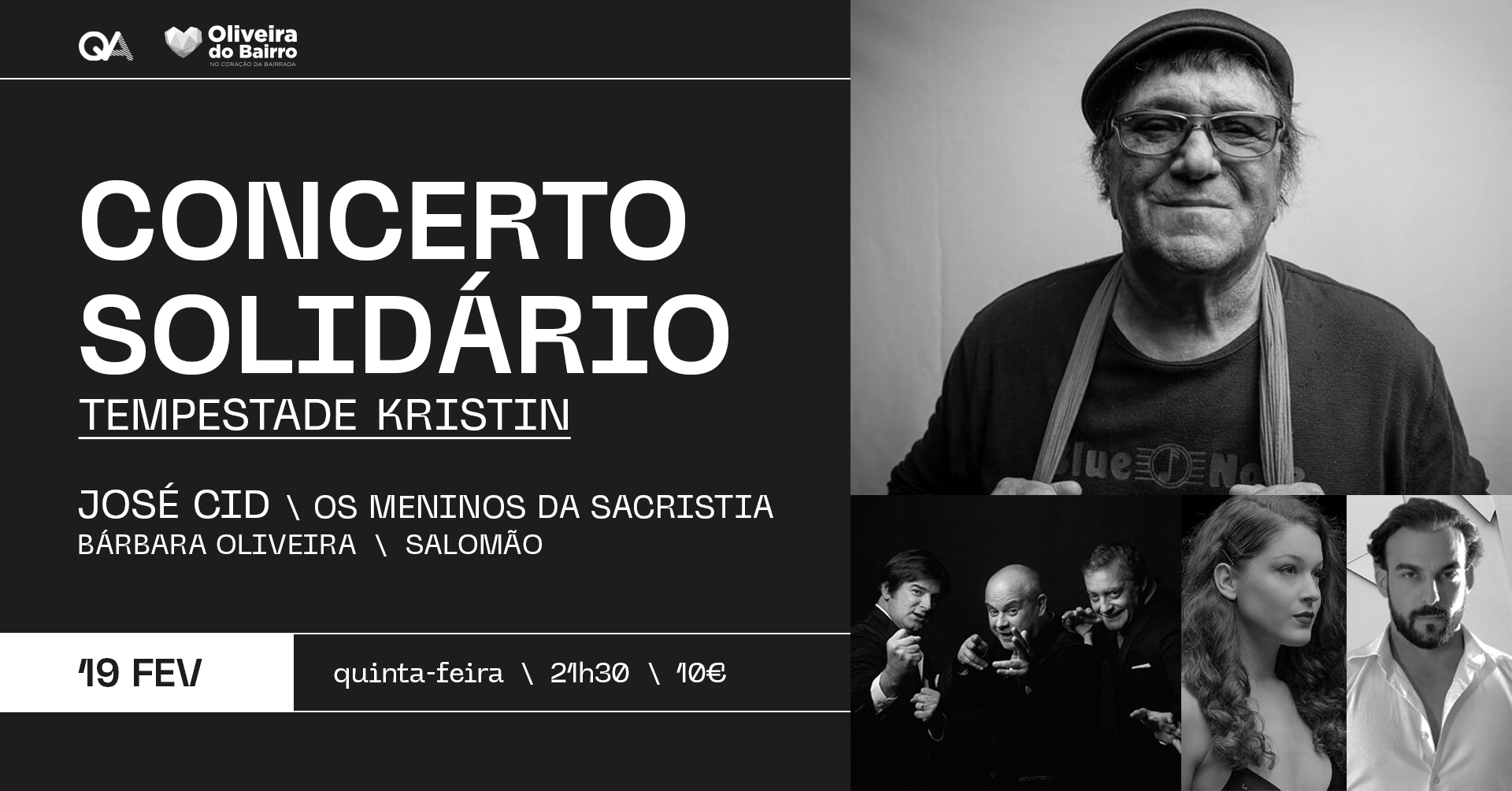 Câmara promove Concerto Solidário para vítimas das intempéries