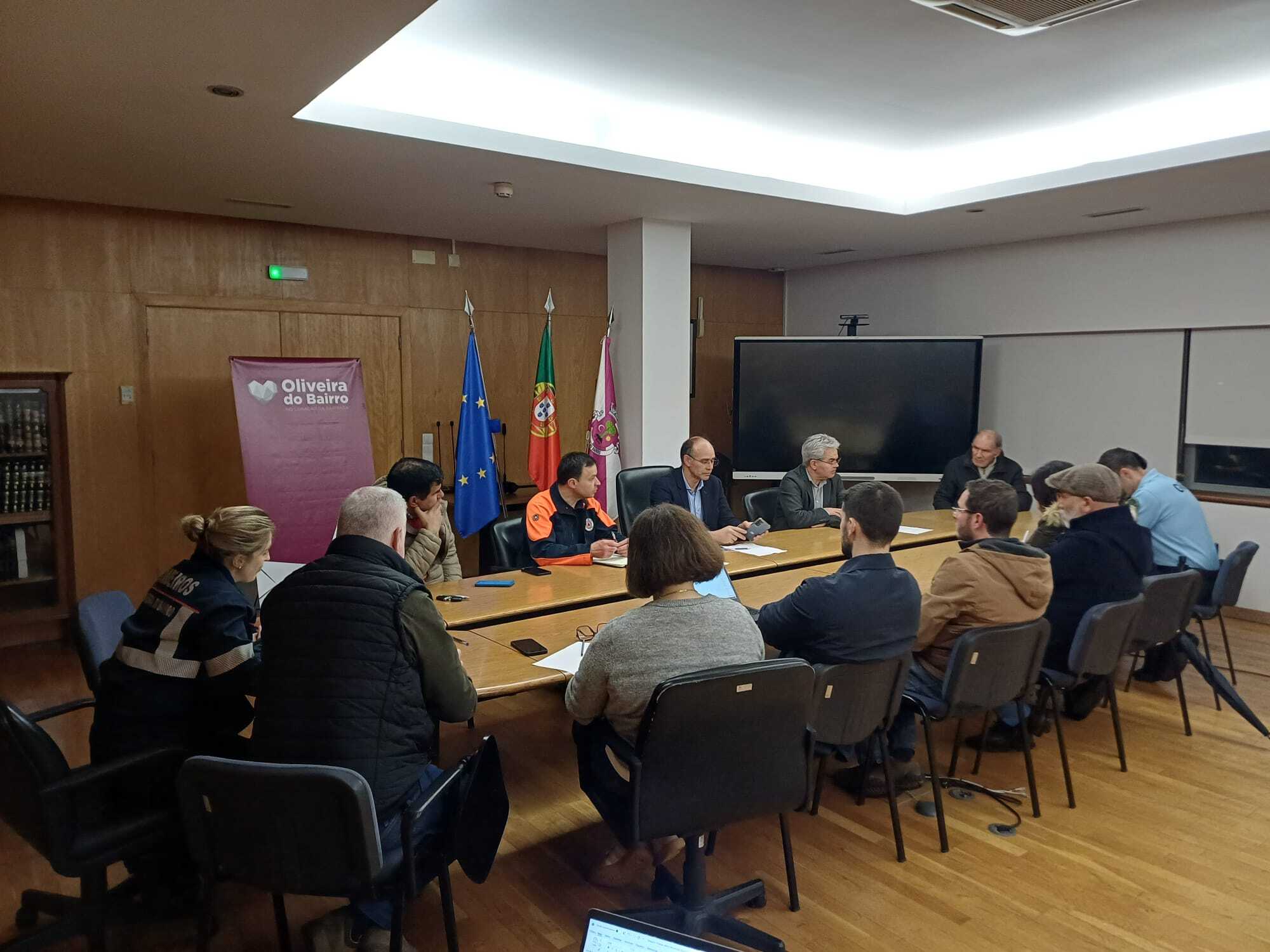 Proteção Civil Municipal Reuniu para Balanço da Situação no Concelho 