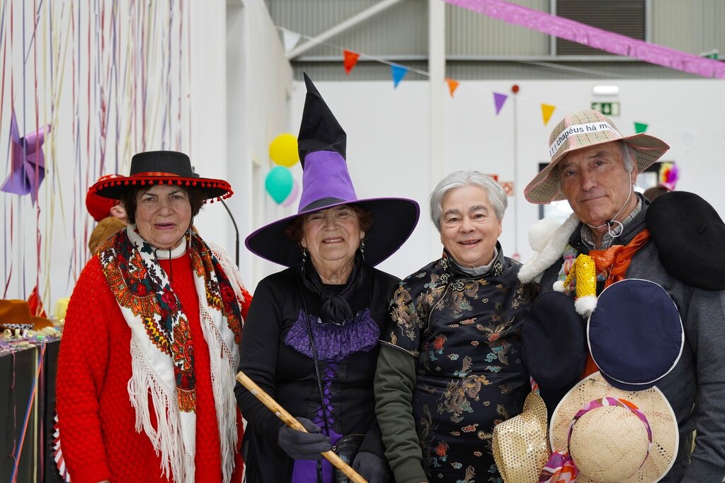Seniores festejaram Carnaval na Cerâmica Rocha