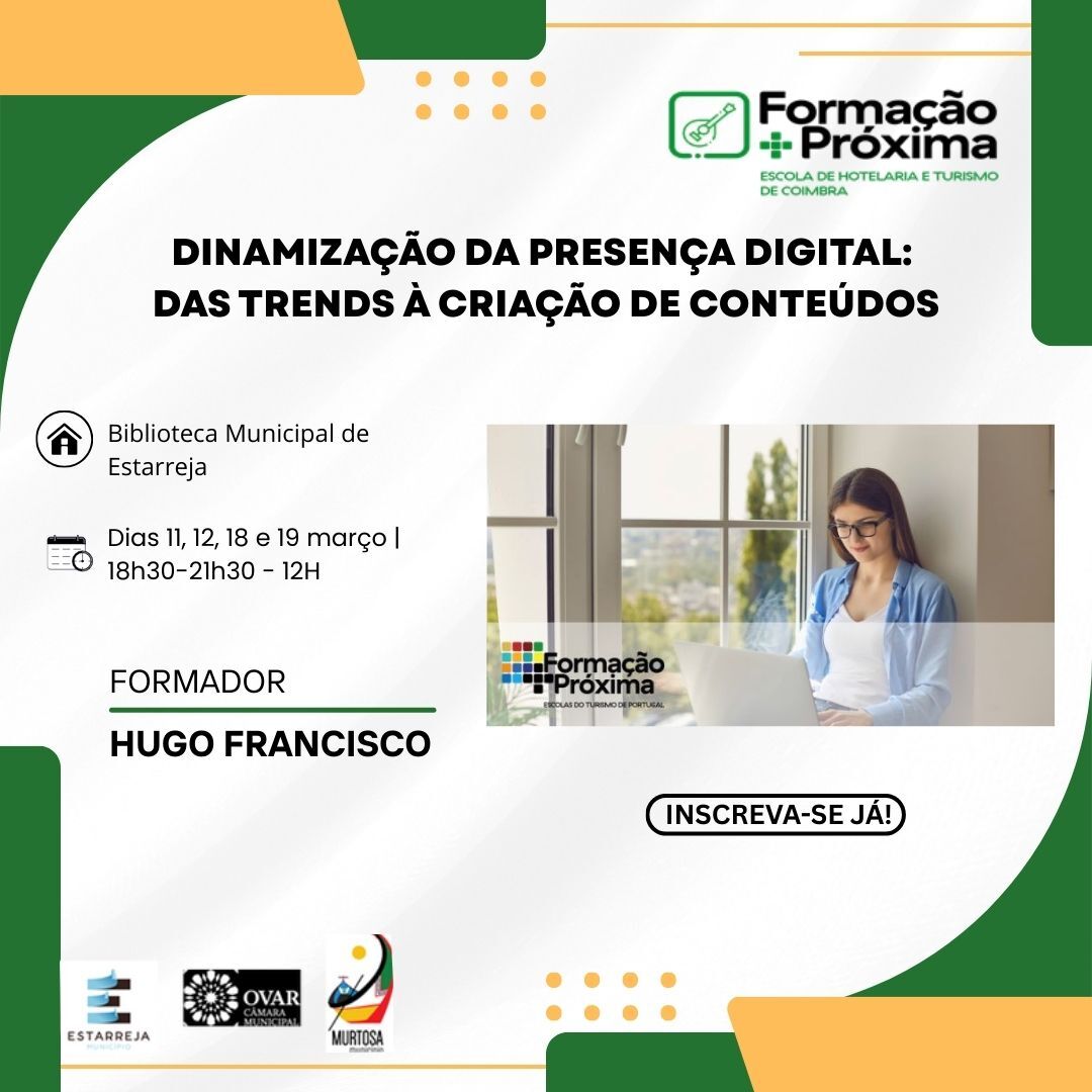 INFORMAÇÃO - AGENDA FORMAÇÃO + PRÓXIMA