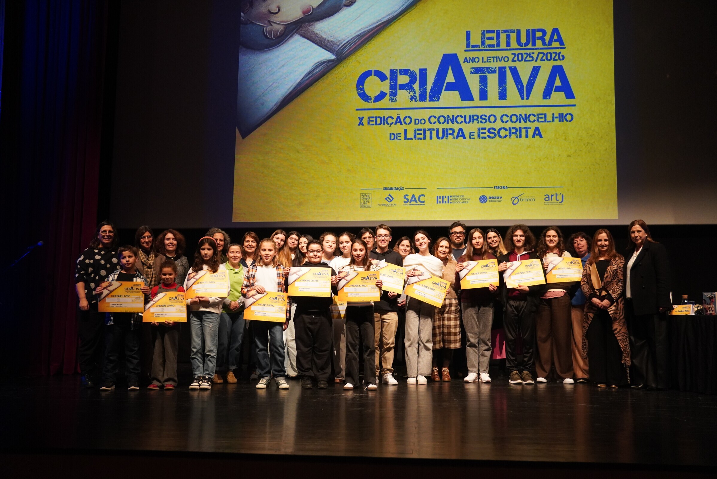 Concurso criAtiva distinguiu os melhores leitores de Albergaria-a-Velha
