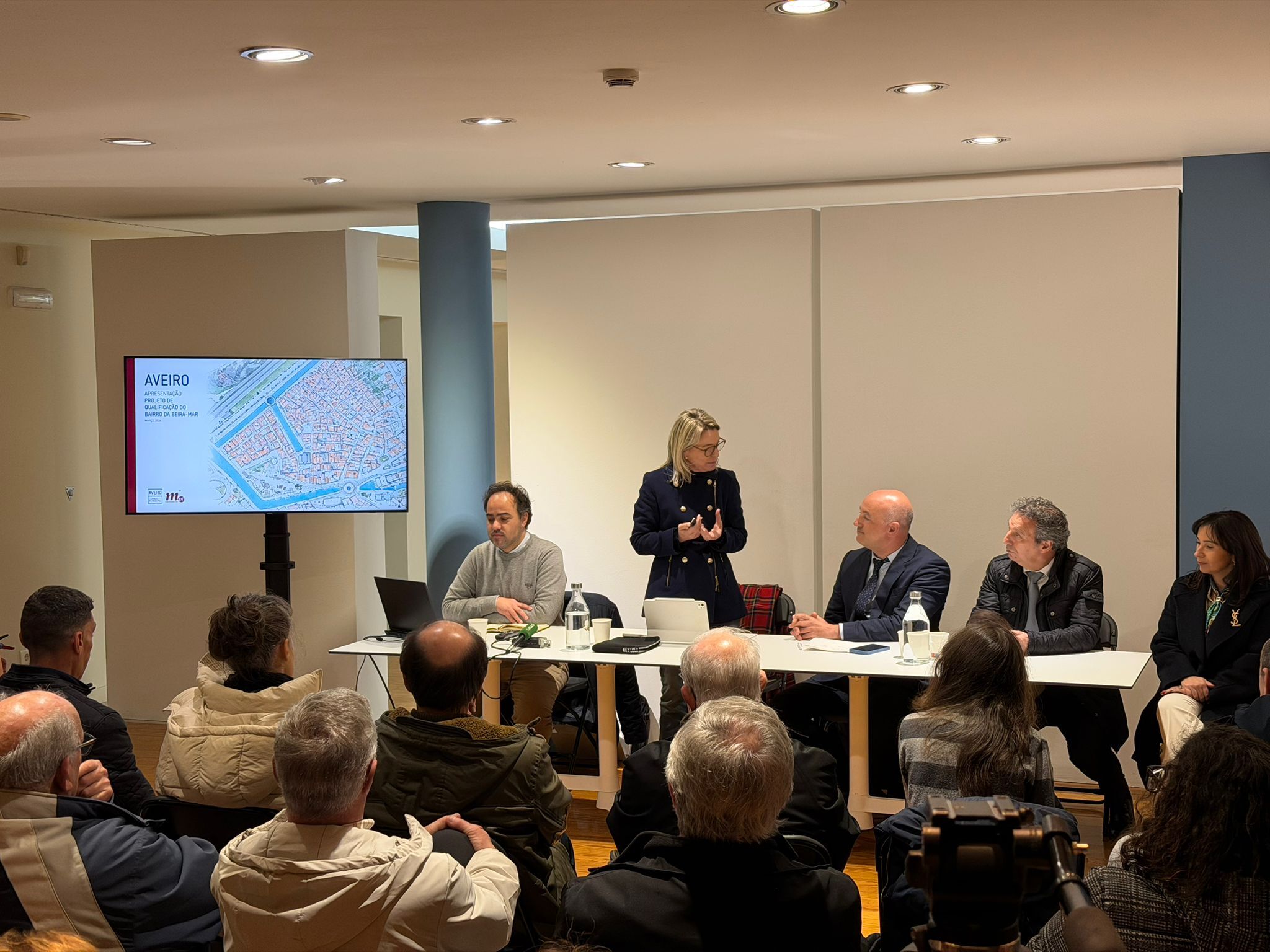 Câmara Municipal de Aveiro apresentou o Projeto de Qualificação do Bairro da Beira-Mar