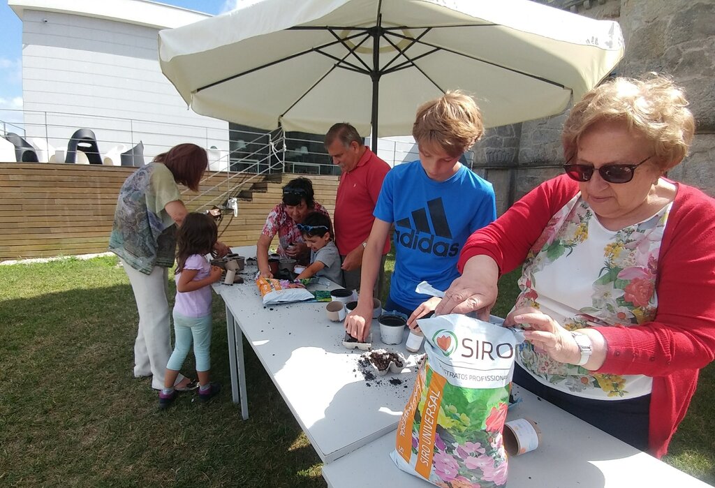 Dia dos Avós em Albergaria-a-Velha celebrado com sementeira de ervas aromáticas