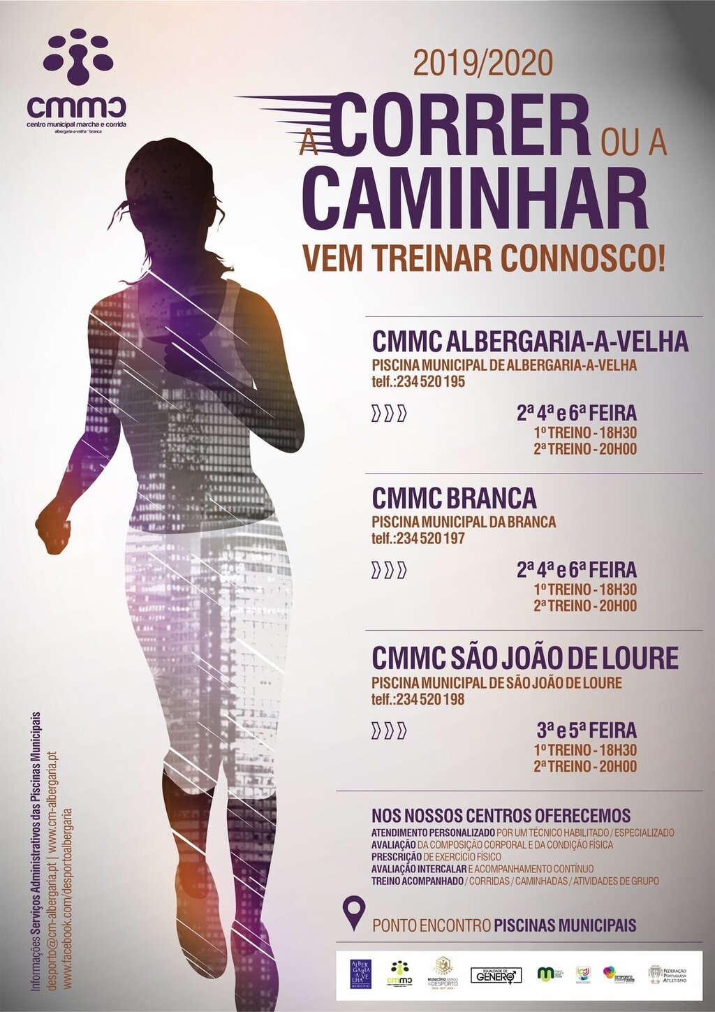 Centro Municipal de Marcha e Corrida de Albergaria-a-Velha realizou 628 treinos em 2018/2019