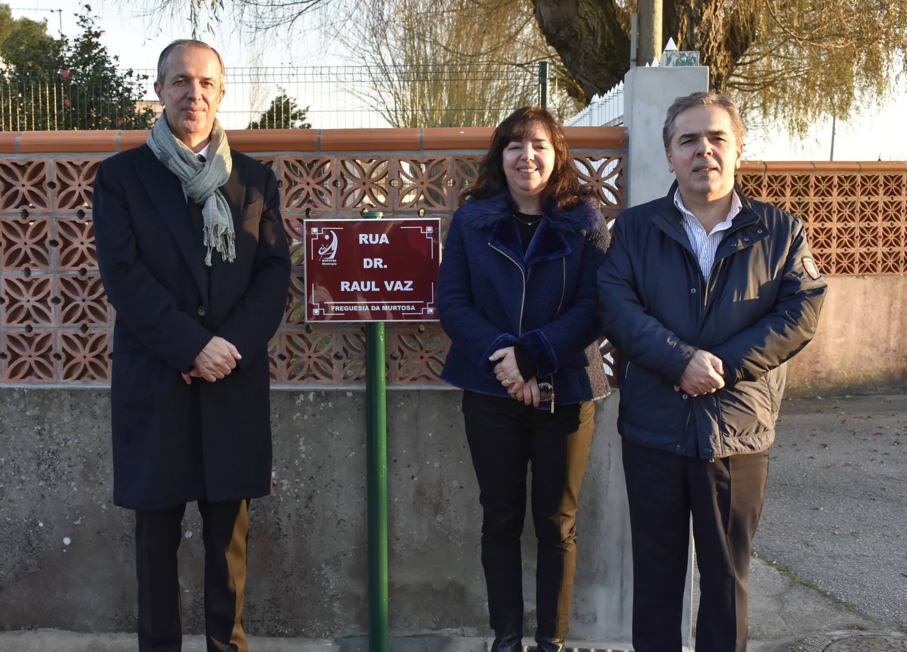 MURTOSA HOMENAGEOU O DR. RAUL VAZ
