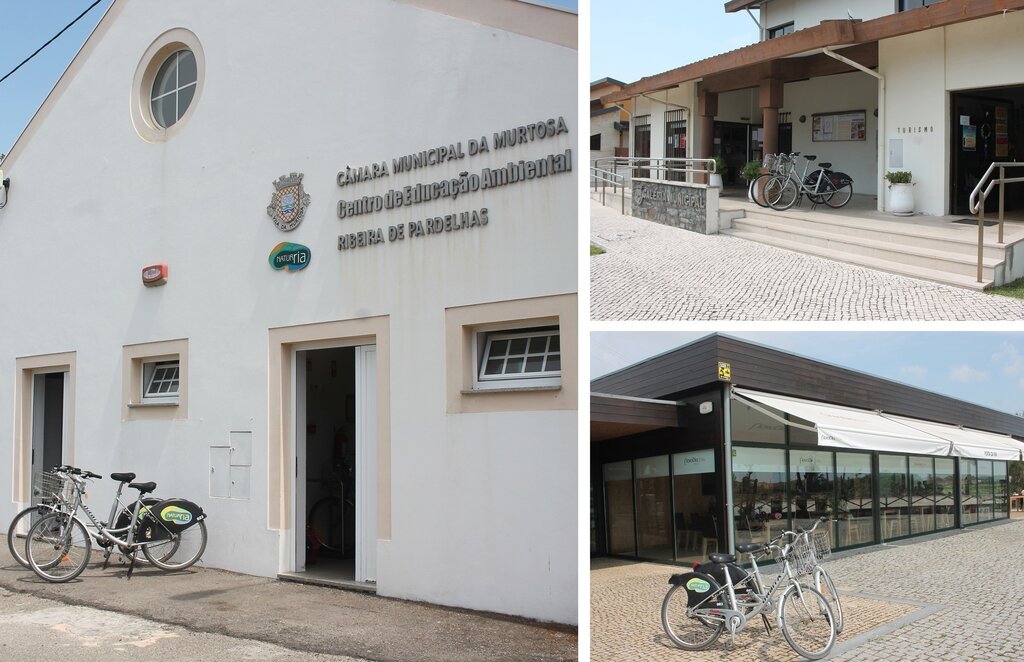 CEA DA RIBEIRA DE PARDELHAS, POSTO DE TURISMO DA TORREIRA E PORTA DA RIA DISPONIBILIZAM BICICLETA...