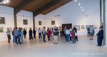 INAUGURADA A EXPOSIÇÃO DE JOSÉ DE OLIVEIRA NA GALERIA MUNICIPAL DA TORREIRA