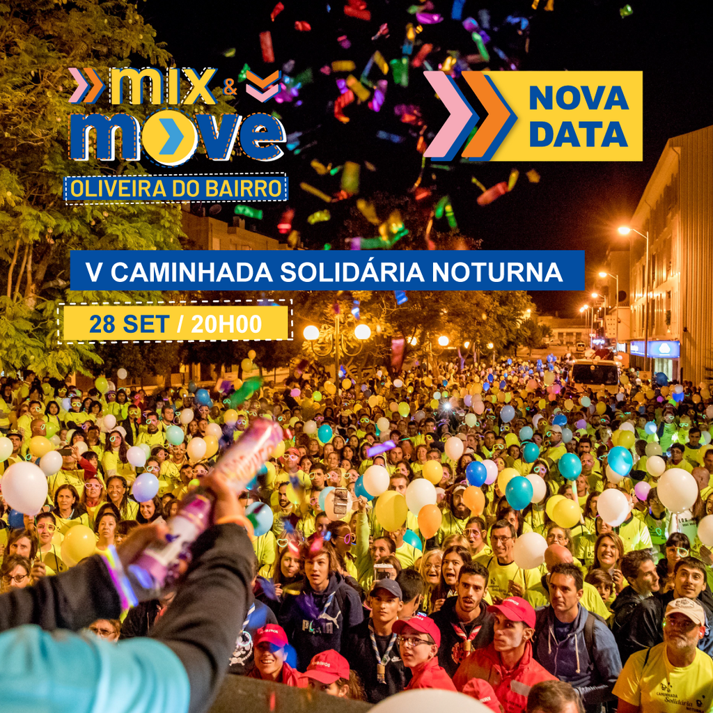 Caminhada Solidária Noturna adiada para 28 de setembro