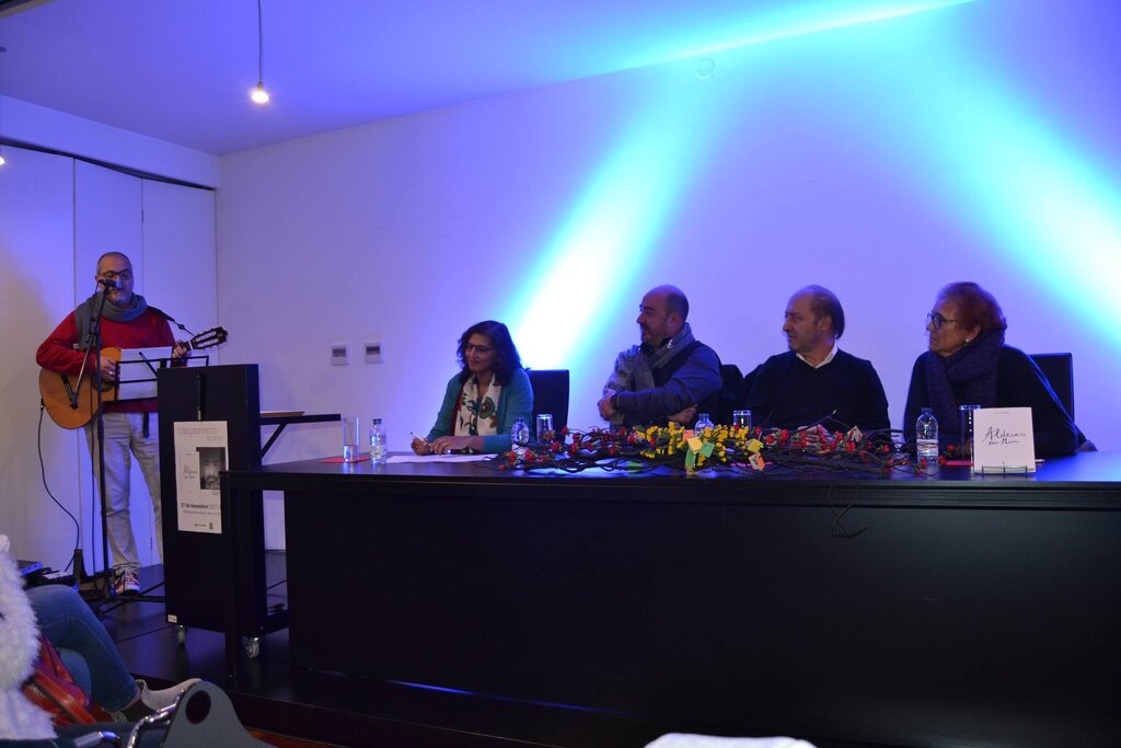 Lançamento do livro "Aldeias em Mim" na Biblioteca Municipal