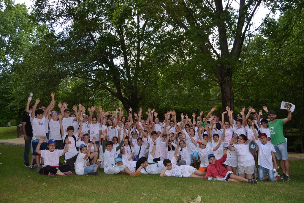Crianças e jovens a viveram “Uma Aventura no Parque”