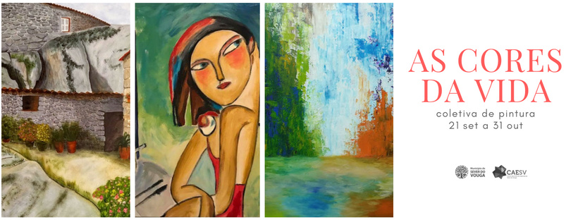 “As Cores da Vida” em exposição