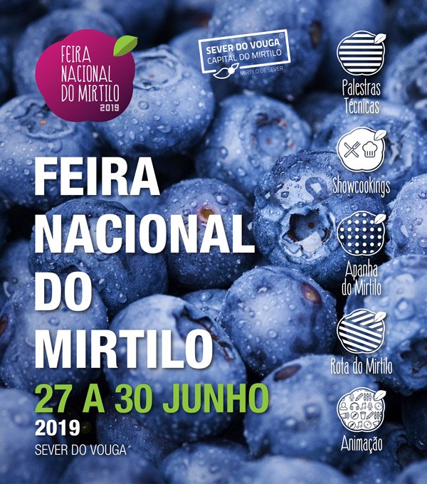 Feira Nacional do Mirtilo regressa em junho a Sever do Vouga