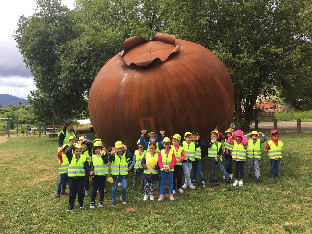 Finalistas do Jardim-de-infância de Albergaria em visita de estudo em Sever do Vouga