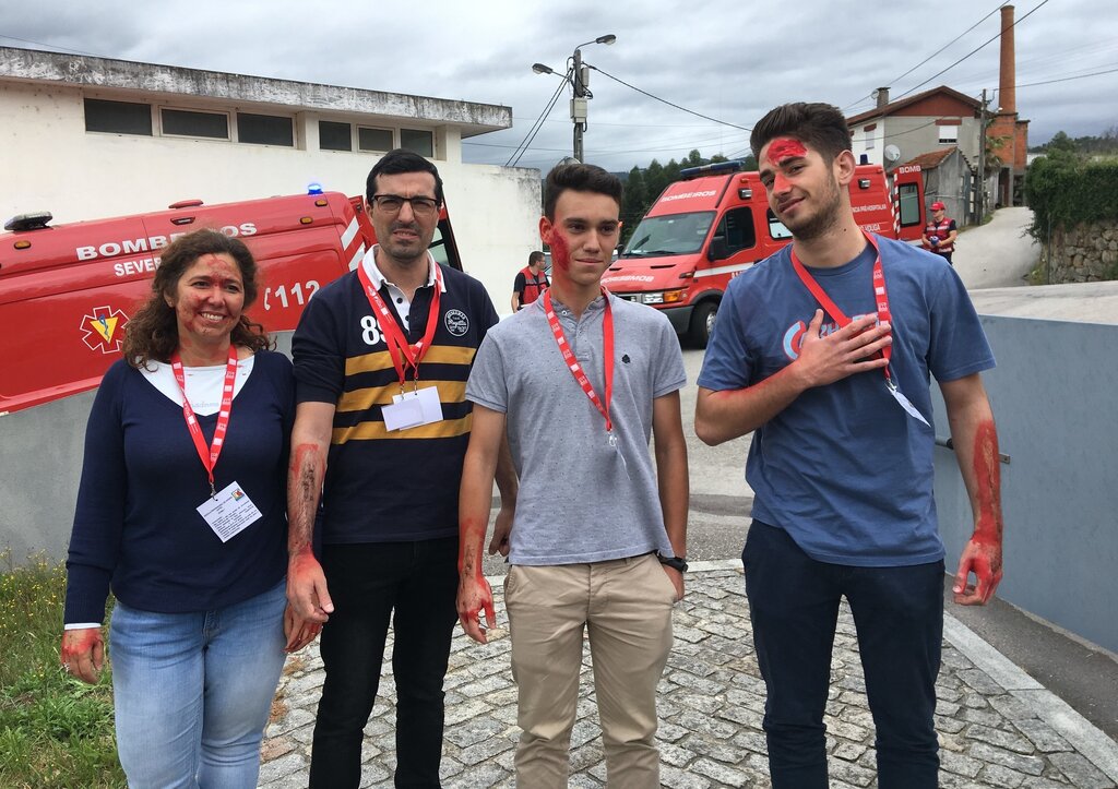 Simulacro no VougaPark testa plano de atuação e evacuação
