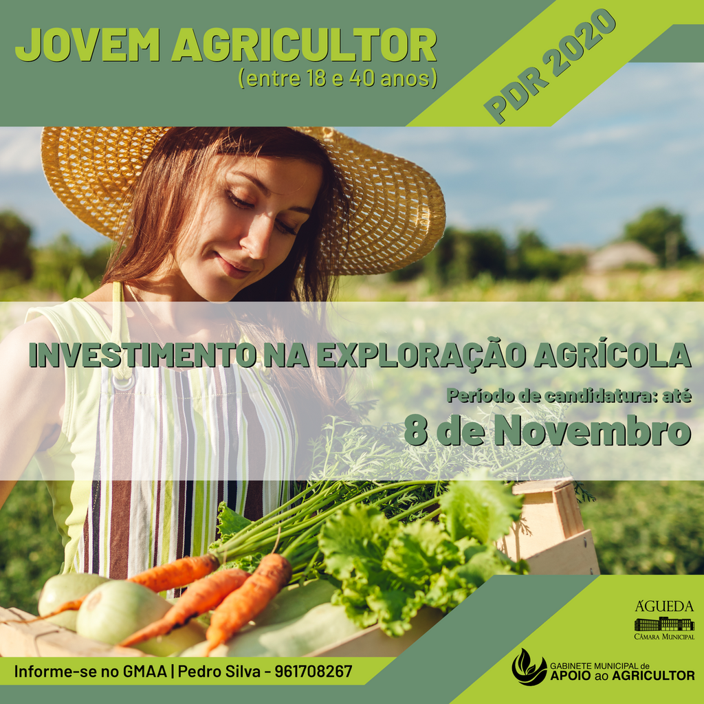 PDR2020 – Abertura de candidaturas para os Jovens Agricultores
