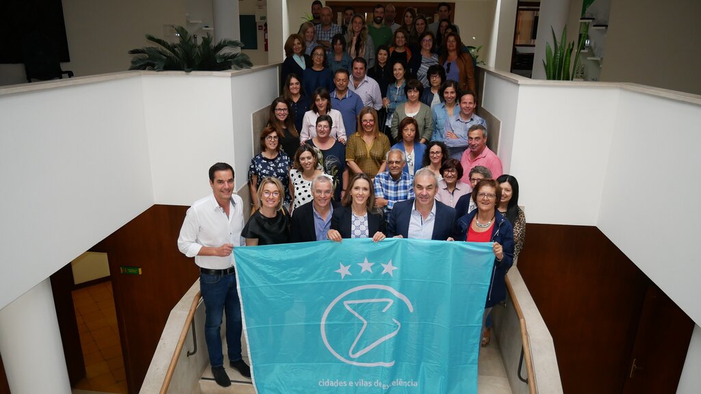 Município de Águeda reconhecido com Bandeira Nível III - Cidades de Excelência