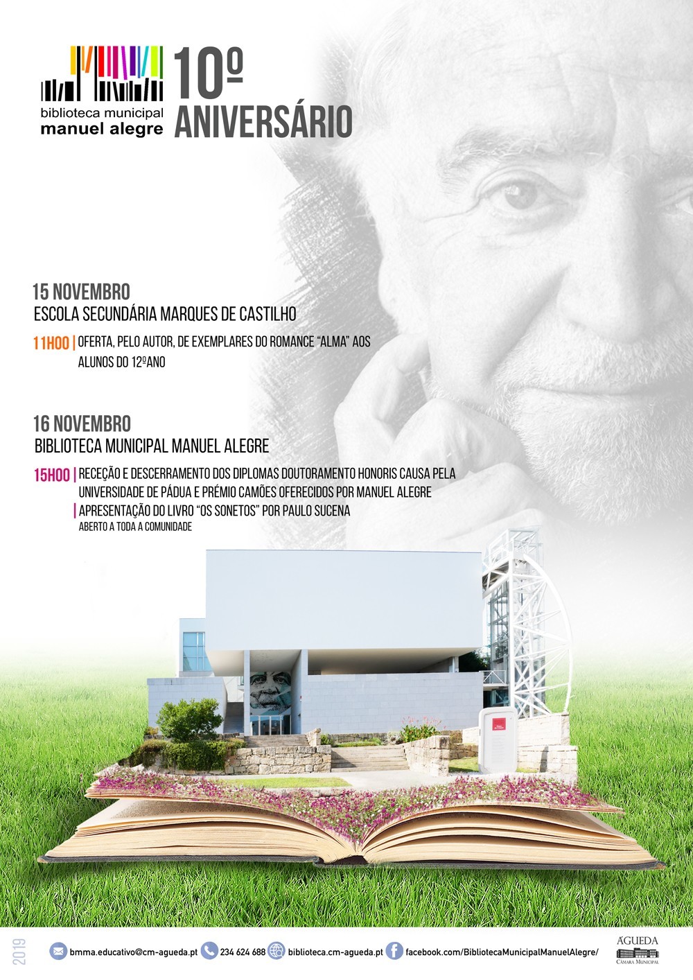 10º Aniversário da Biblioteca Municipal Manuel Alegre