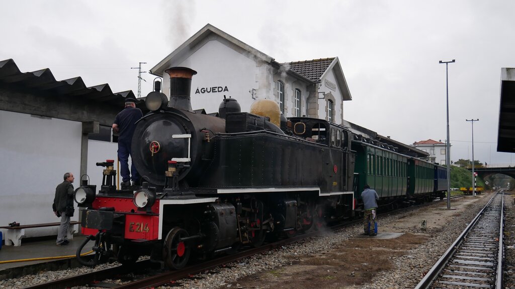 Comboio a Vapor na Linha do Vouga