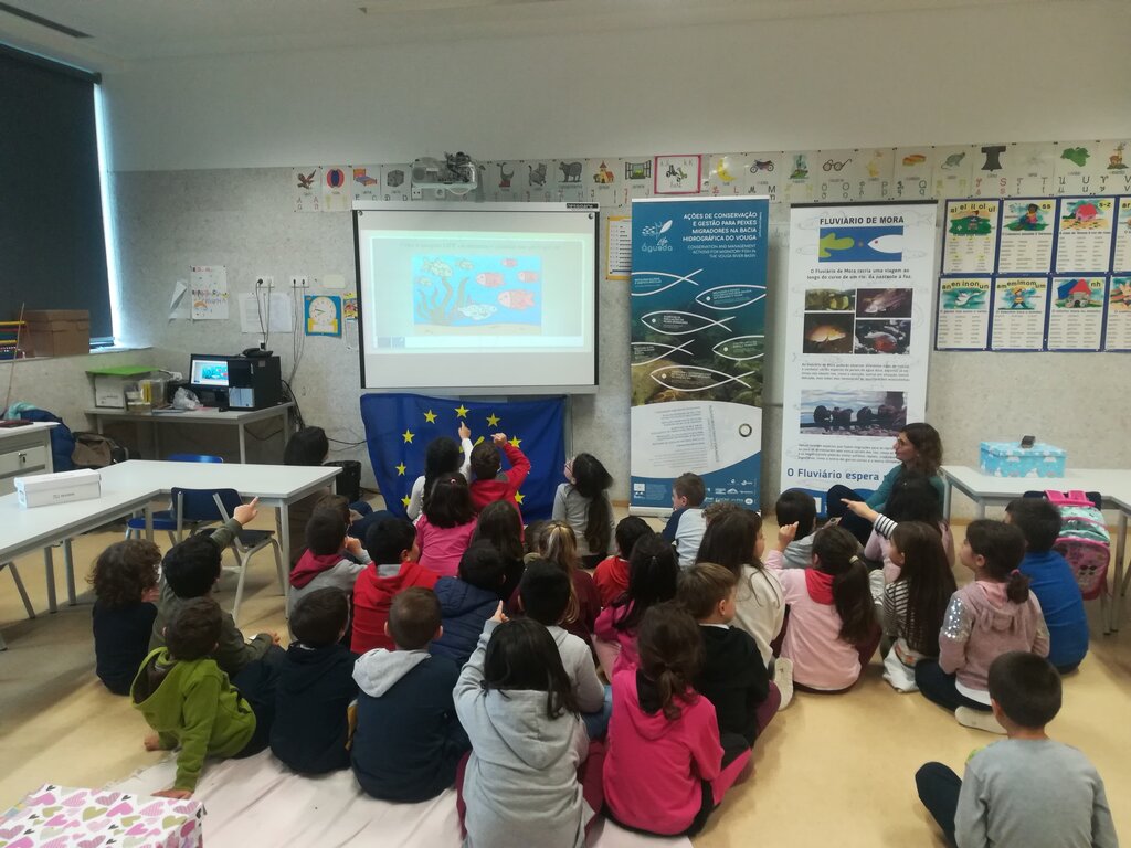 O Programa “O Rio vai à Escola” do projeto LIFE ÁGUEDA inicia novo ciclo de sessões de educação a...