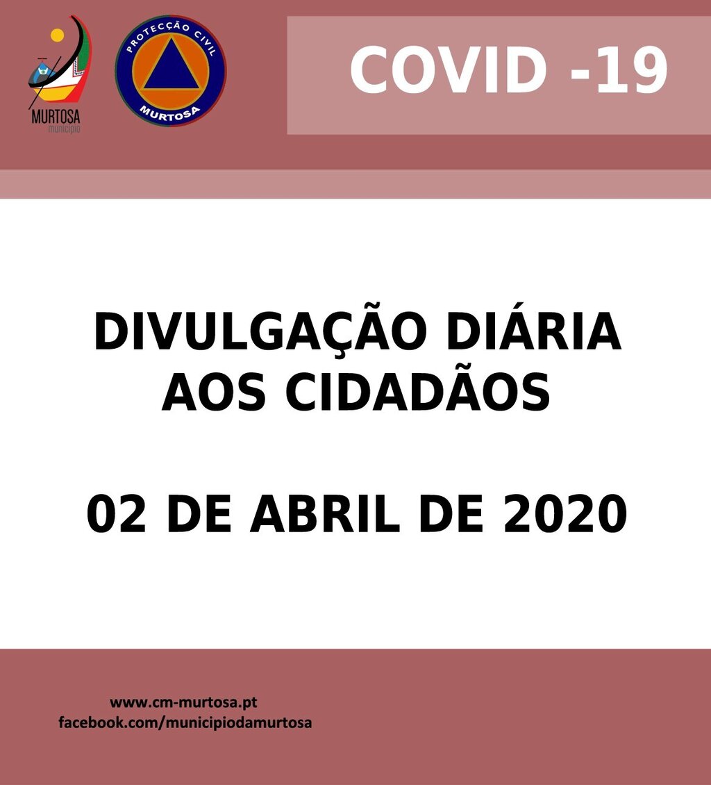 PANDEMIA DE COVID-19 – DIVULGAÇÃO DIÁRIA AOS CIDADÃOS