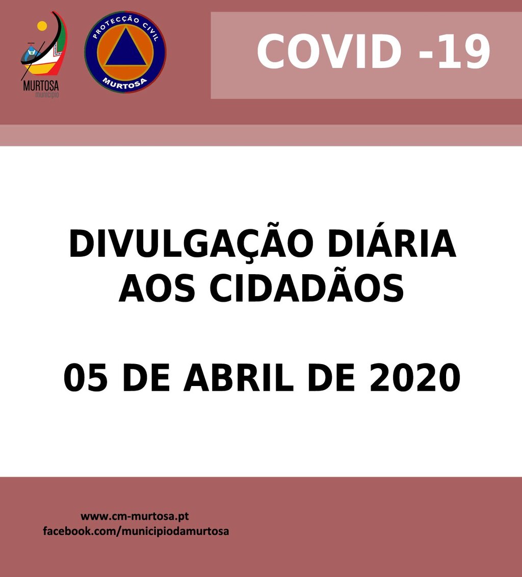 PANDEMIA DE COVID-19 – DIVULGAÇÃO DIÁRIA AOS CIDADÃOS