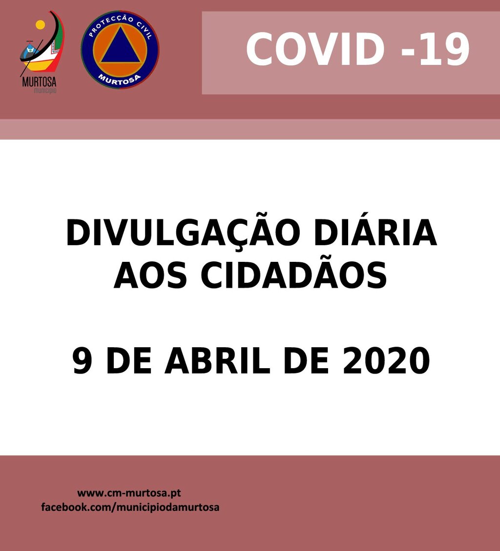 PANDEMIA DE COVID-19 – DIVULGAÇÃO DIÁRIA AOS CIDADÃOS
