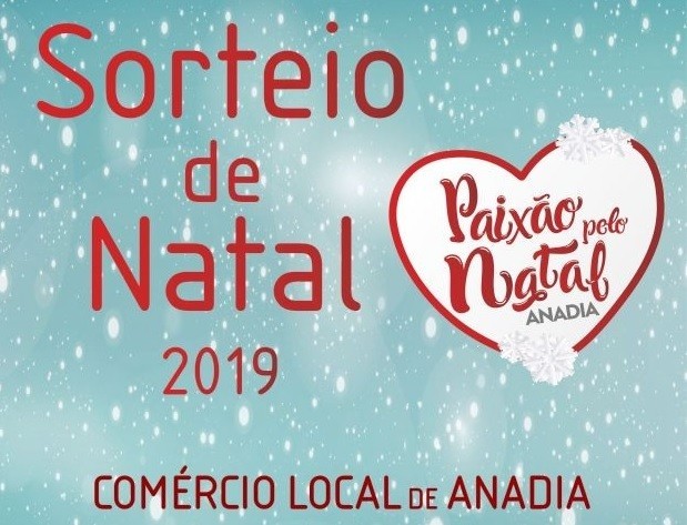 SORTEIO DE NATAL  2019 - ANADIA - LISTA DE VENCEDORES