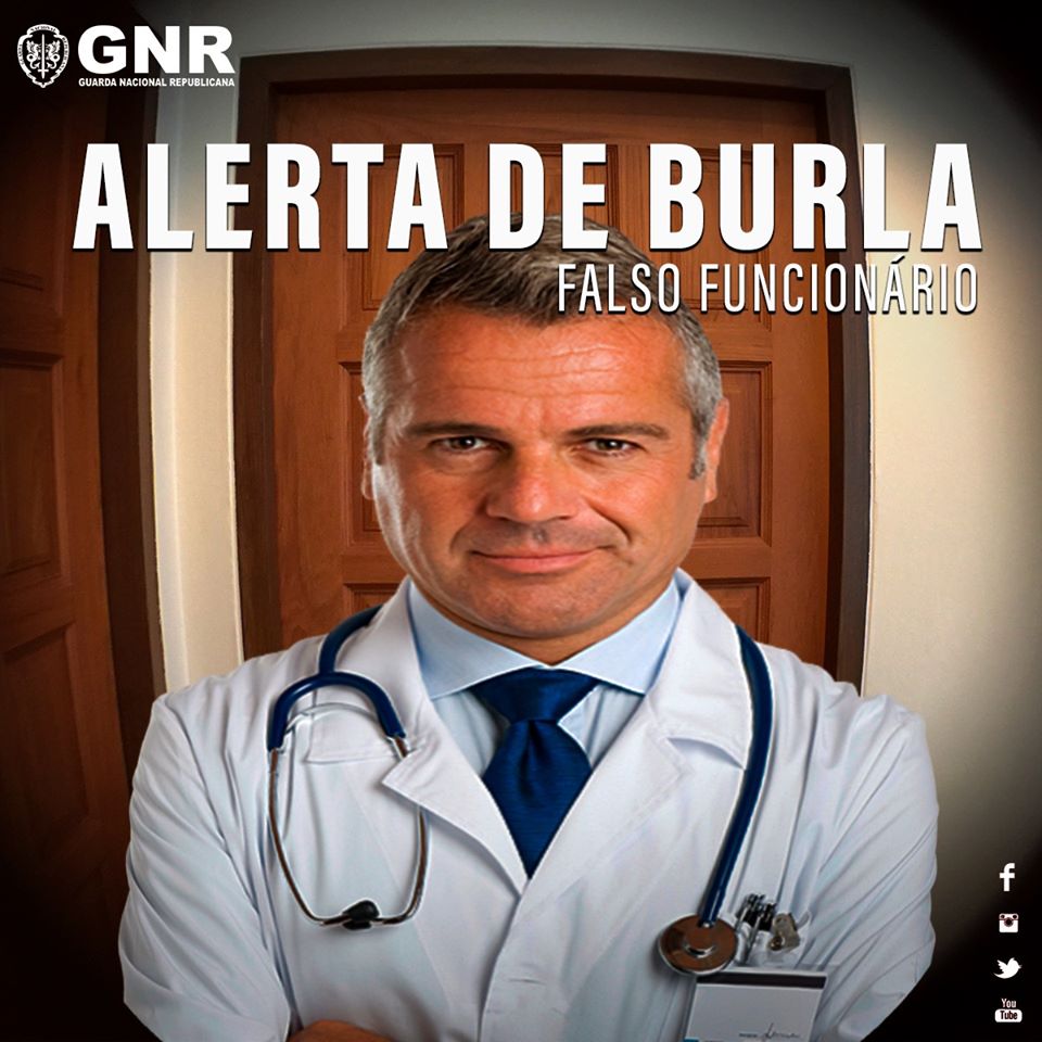  ALERTA DE BURLA | FALSOS PROFISSIONAIS DE SAÚDE E DE OPERADORAS DE TELECOMUNICAÇÕES