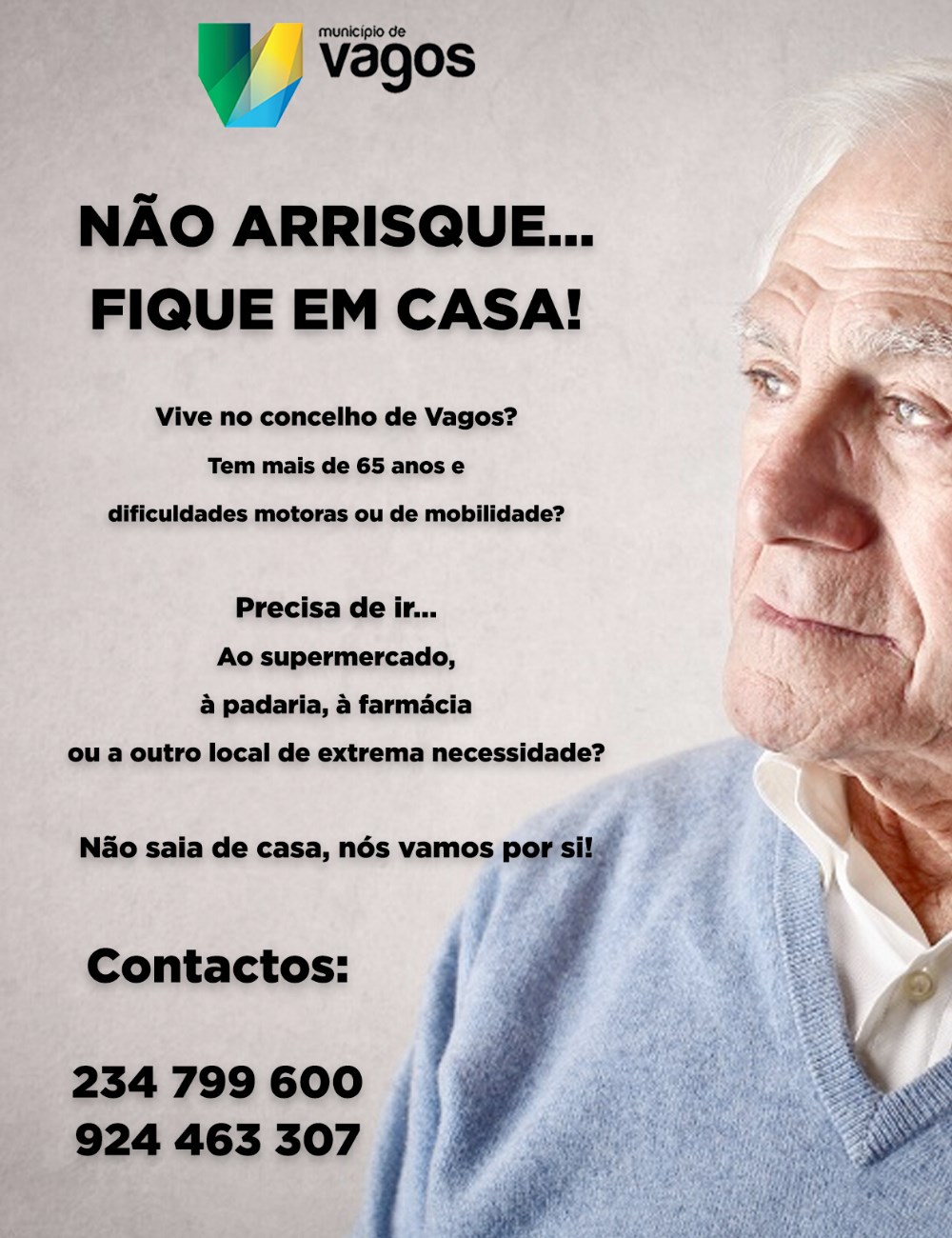 NÃO ARRISQUE …FIQUE EM CASA!