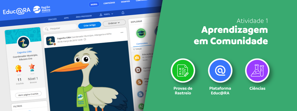 CIRA DISPONIBILIZA PLATAFORMA EDUCATIVA ONLINE À COMUNIDADE EDUCATIVA