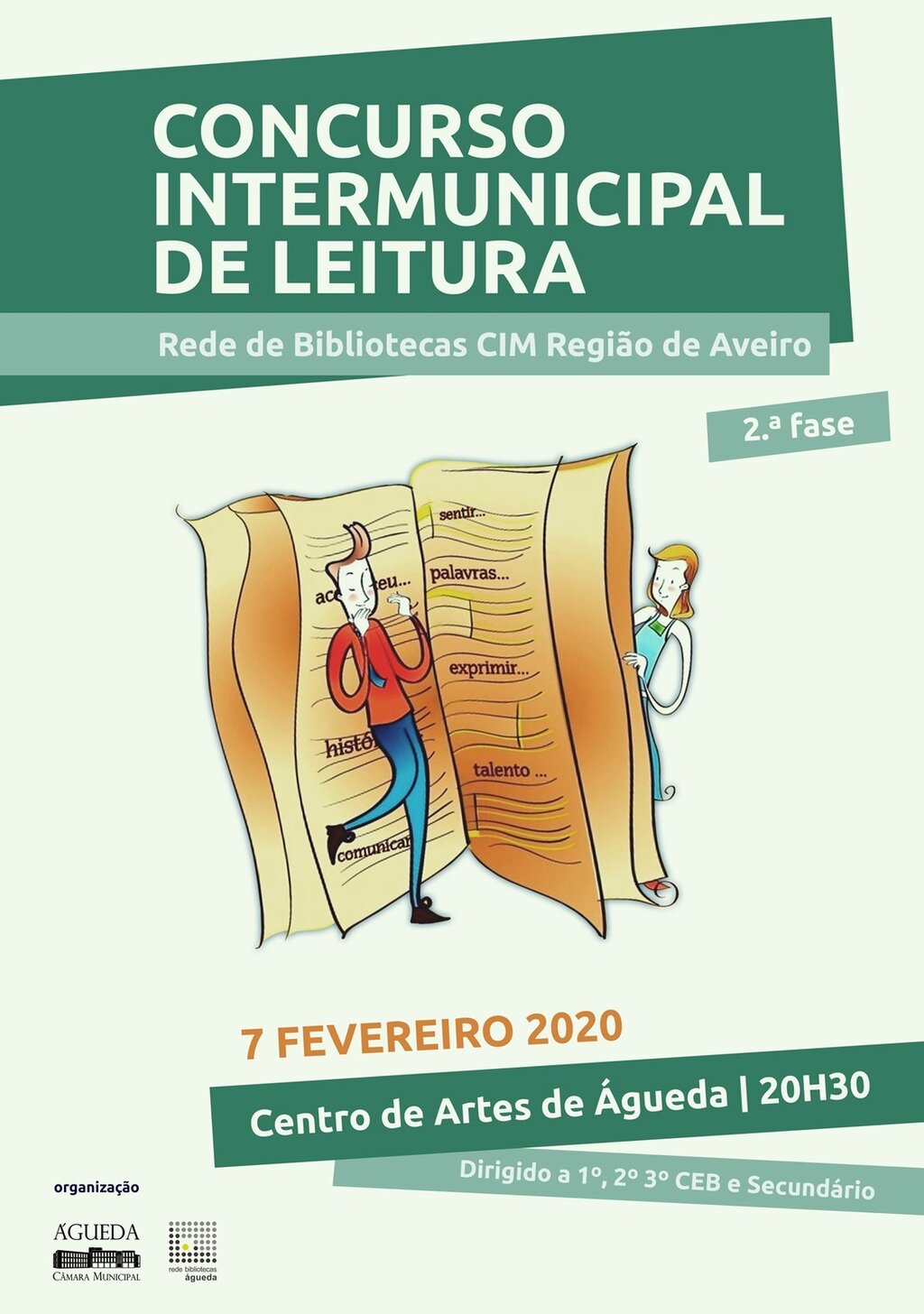 Fase Municipal do Concurso Intermunicipal de Leitura marcada para sexta-feira