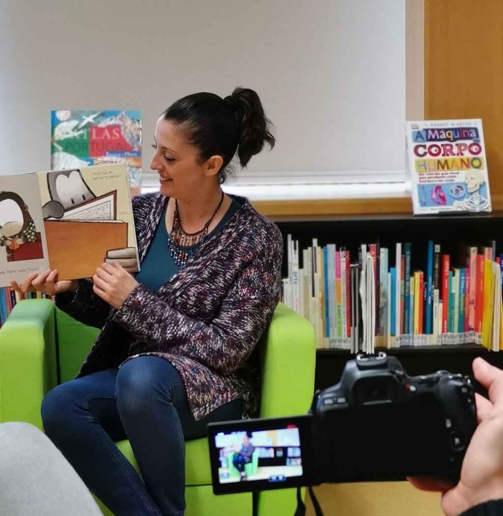 BIBLIOTECA DE ANADIA PROMOVE LEITURA ONLINE