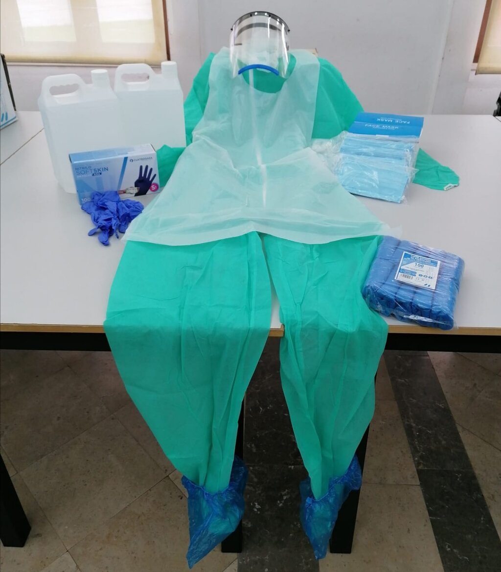 MUNICÍPIO DE ANADIA DOA MAIS MATERIAL DE PROTEÇÃO A INSTITUIÇÕES