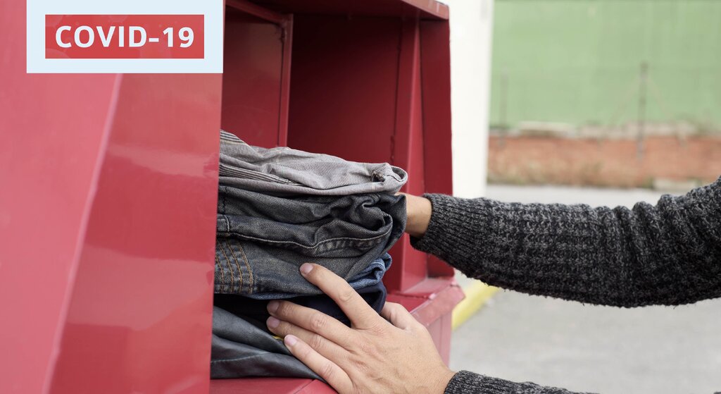 SUSPENSÃO DAS ROTAS DE RECOLHA NOS CONTENTORES PARA RECICLAGEM DE ROUPA BEM COMO AS DOAÇÕES/ENTRE...