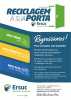 REGRESSO DA RECOLHA SELETIVA PORTA-A-PORTA