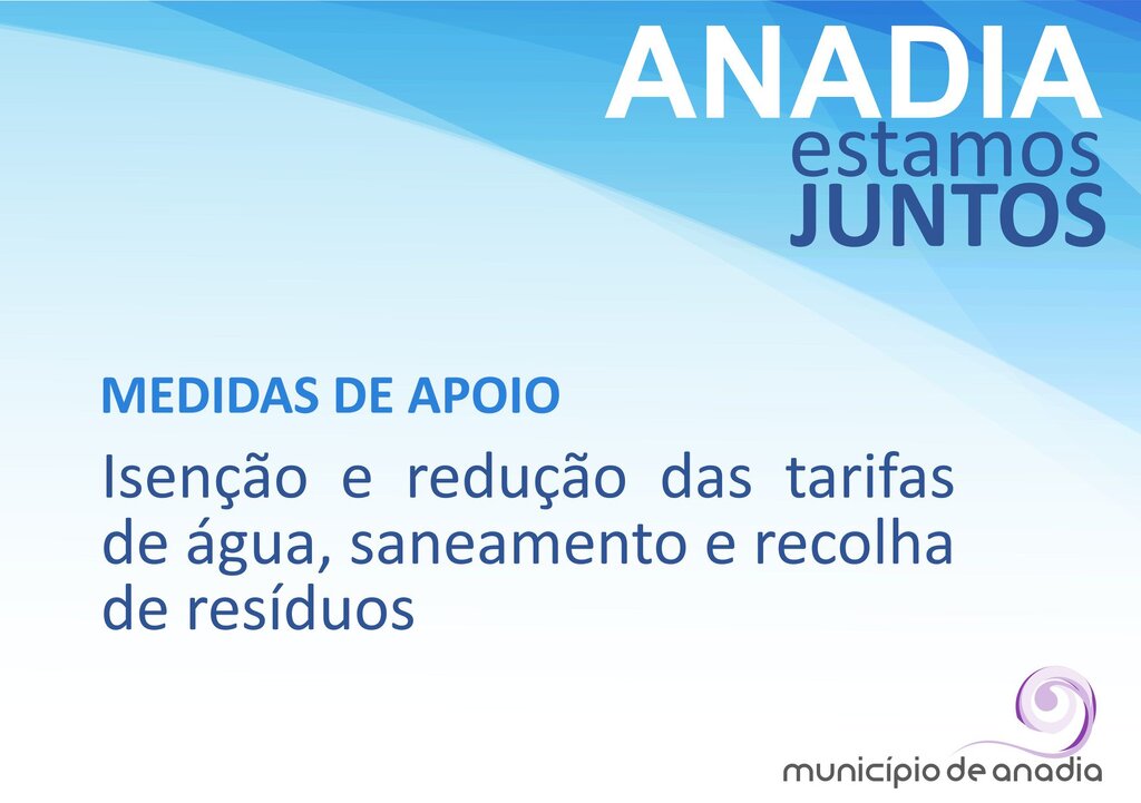 Município reduz tarifas de água e saneamento até julho