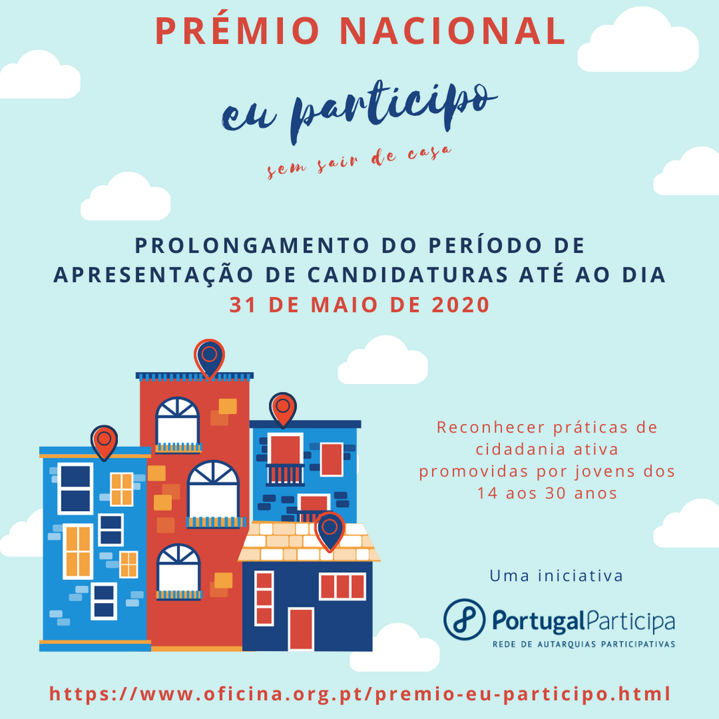 Prémio Eu Participo :: sem sair de casa!
