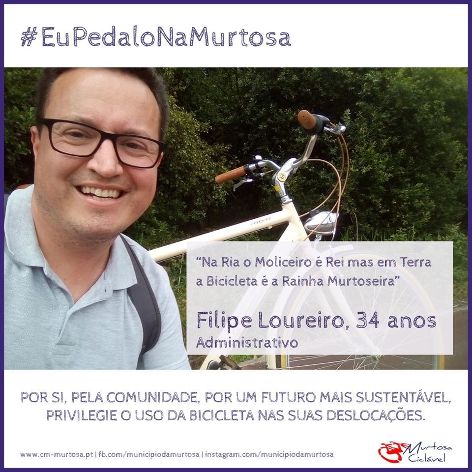 PARTICIPE NO DESAFIO #EuPedaloNaMurtosa🚴‍♀️